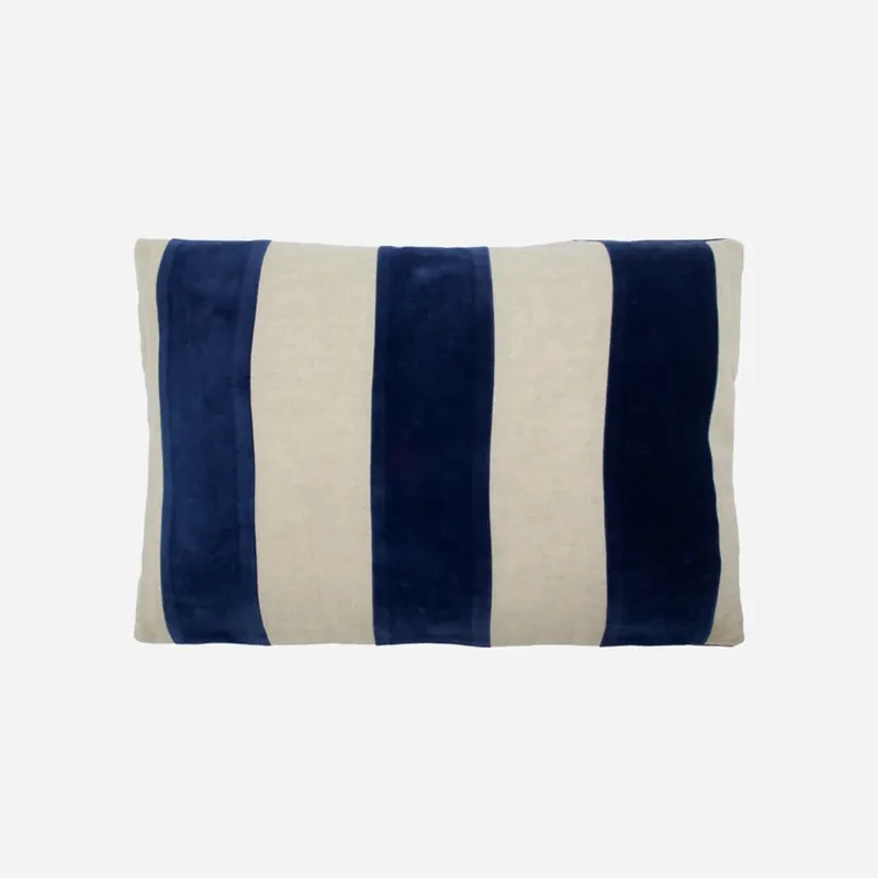 Cumpără acum HDSono Față de pernă crem/albastru Textil 60x40 cm - House Doctor