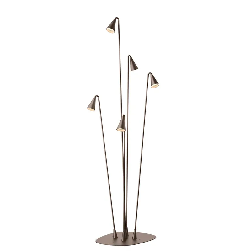 Lampa de exterior LED Brisa, 5 becuri, maro - Vibia Mai ieftin