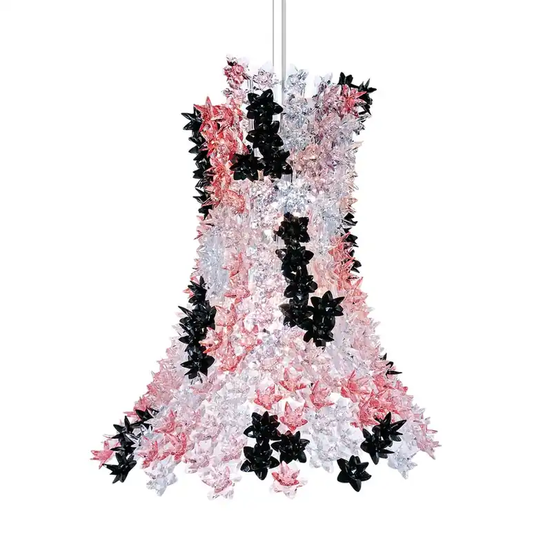 Preferatul clienților Bloom Lustră Pendul Pink/Black - Kartell