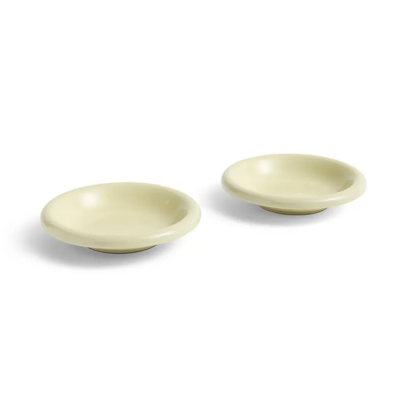 Barro Bol, pistachio, Ø 20 cm, set de 2, teracotă - HAY Bestseller
