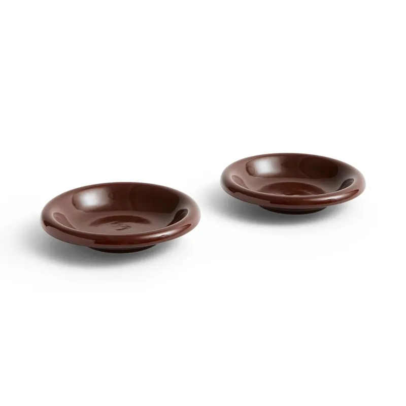 Ofertă limitată Barro Bol, roșu închis, Ø 20 cm, set de 2, teracotă - HAY