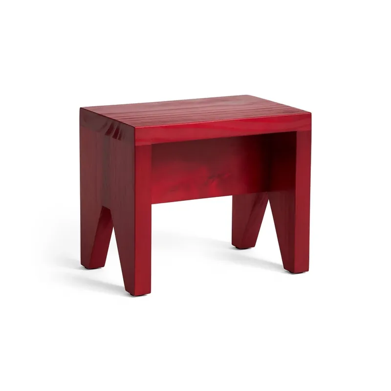 Scaun Manolito, lemn de pin roșu, 30 x 20 x 25 cm - HAY Ofertă limitată