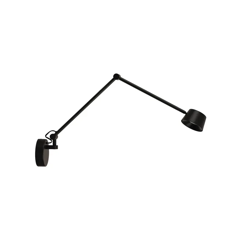 Cumpără acum Aplică de perete LED, negru, proiecție 53 cm - Antidark