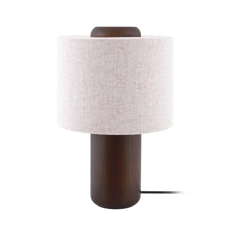 Mai ieftin Lampa de masă Bosco crem/maro, înălțime 39 cm - Globen Lighting
