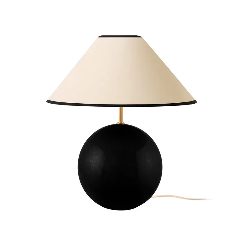 Ofertă limitată Lampa de masă IRIS, galben/negru, înălțime 39 cm - Globen Lighting
