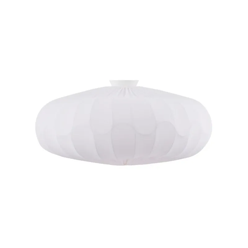 Popular BLADVERK Plafonieră, albă, Ø 50 cm Textil - Globen Lighting