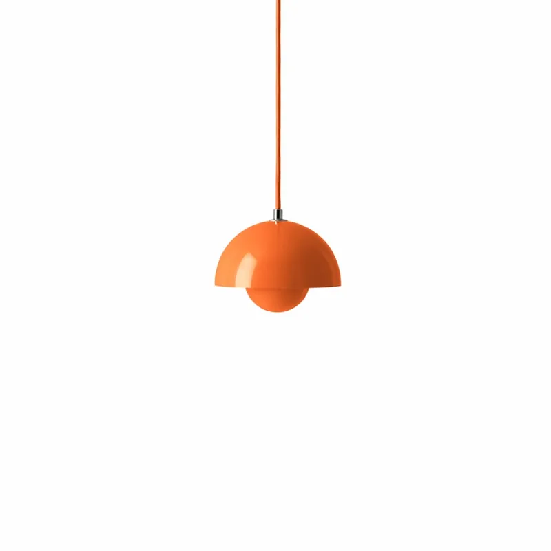 Preț redus Lampă suspendată Flowerpot VP10, Ø 16 cm, portocaliu - &TRADITION