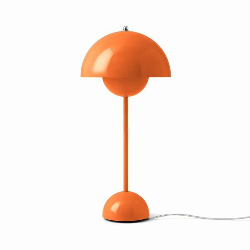 Bestseller Lampa de masă Flowerpot VP3, portocaliu, 50 cm - &TRADITION