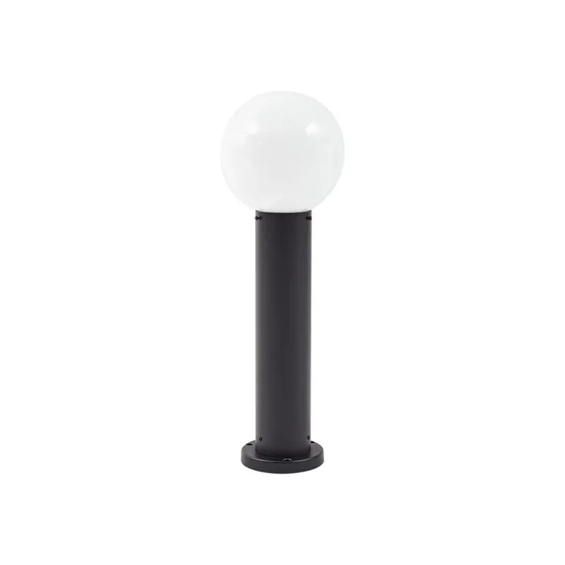 Discount Lampă cu soclu Dangan, înălțime 60 cm, sticlă, alb, metal - Lindby