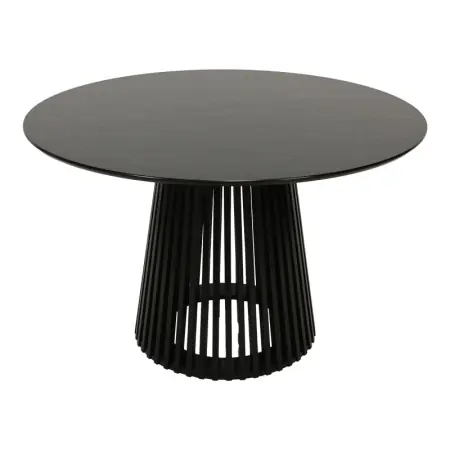 Masa Domonic Negru 120x120x75 cm Ultima șansă
