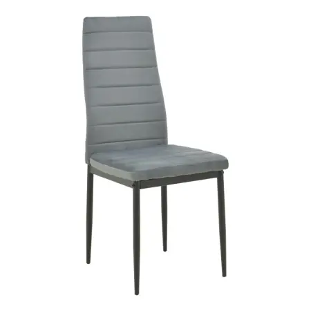 Reducere de preț Scaun Parker Gri 39.5x48x95 cm