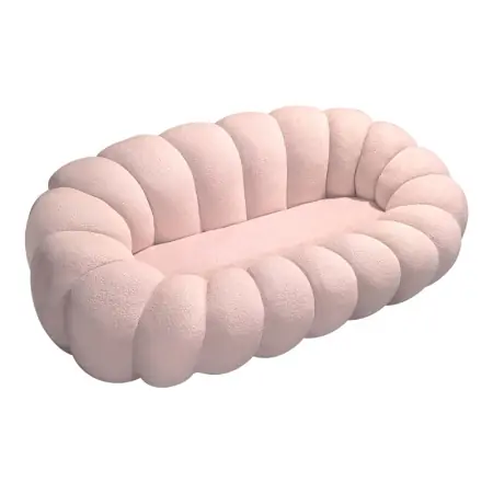 Ieftin Canapea Embrace Galben pal 180x105x65 cm