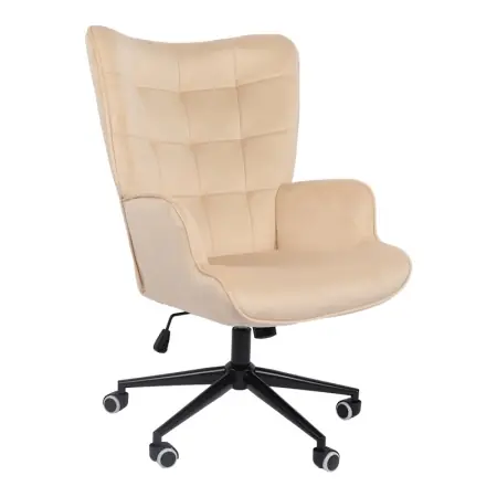 Preferatul clienților Scaun birou Lobima Crem 71x68x104 cm