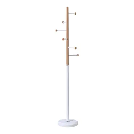 Cuier Serea Alb 30x30x175 cm Premium