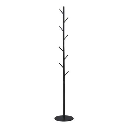 Reducere de preț Cuier Tebera Negru 30x30x170 cm