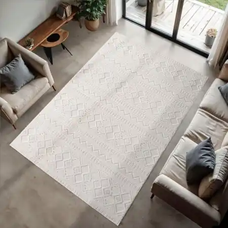 Comandă acum Covor traversa Doha V2 Crem 80x150 cm
