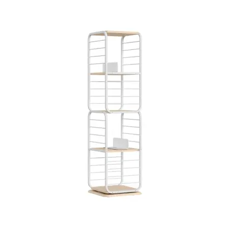 Biblioteca Vasagle Alb 43x43x158 cm Disponibil imediat