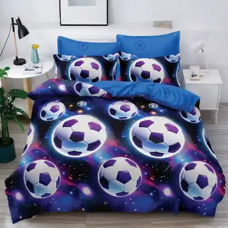 Vezi acum Lenjerie 3D Fotbal V3 cu 6 Piese (Finet)
