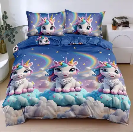 Bestseller Lenjerie Vis de Unicorn (Bumbac Satinat)