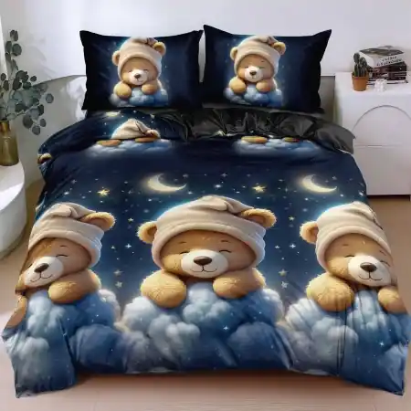 Cumpărături sigure Lenjerie Tedy Sleep (Bumbac Satinat)