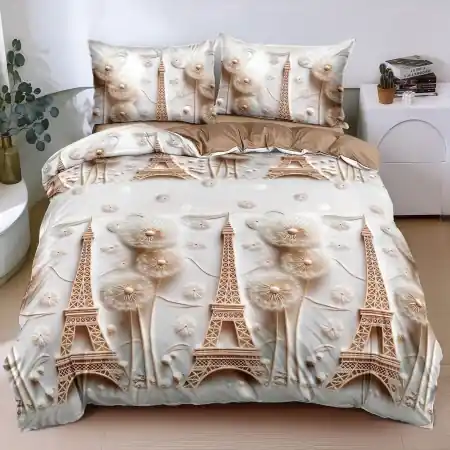 Preț redus Lenjerie Paris (Bumbac Satinat)