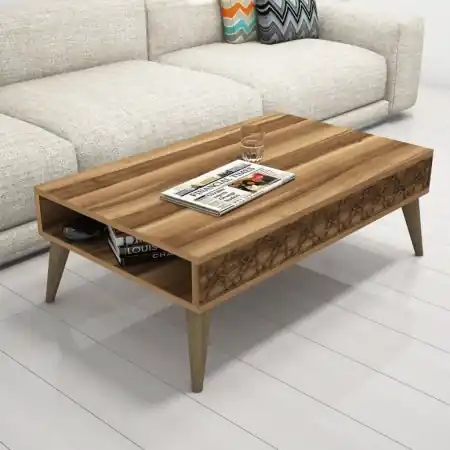 Preț mic Masuta de Cafea City - Walnut