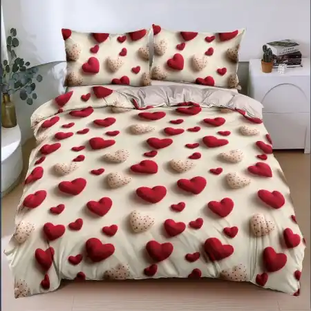 Lenjerie Valentines (Bumbac Satinat) Ieftin