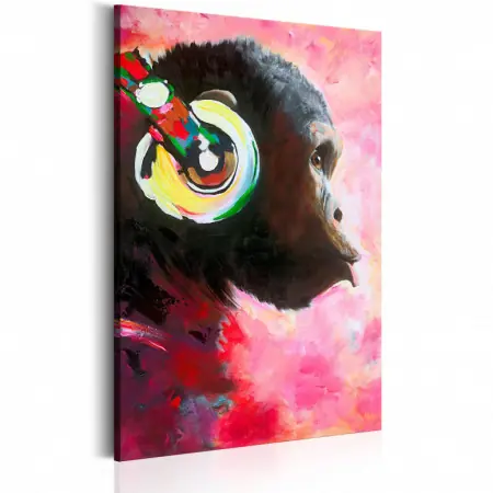 Tablou - Monkey Music 60x90 cm Cel mai vândut