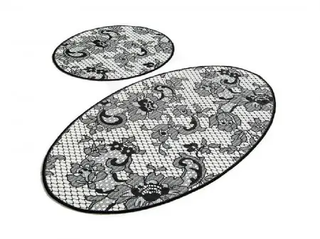 Set 2 Covorase de Baie Lace Reducere extra