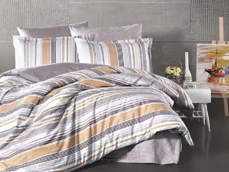 Ofertă de sezon Lenjerie 1 Persoana Venta Bej (Bumbac 100%)
