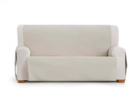 Husa Canapea 2 Persoane, Garona Crem, 110 cm (Microfibra) Disponibil imediat