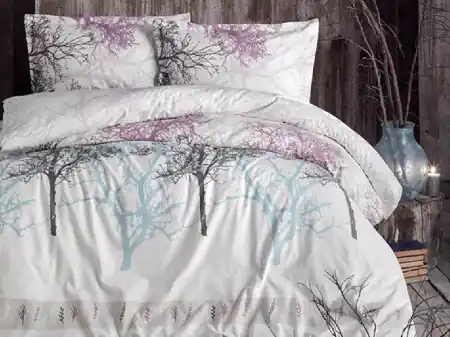 Lenjerie 1 Persoana Midas Lila (Bumbac 100%) Lichidare de stoc