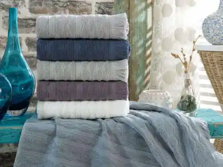 Set 6 Prosoape 70x140 Saheser Arvadia (Bumbac 100%) Nu rata
