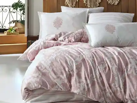 Ofertă limitată Lenjerie Fiorita Roz (Bumbac 100%)