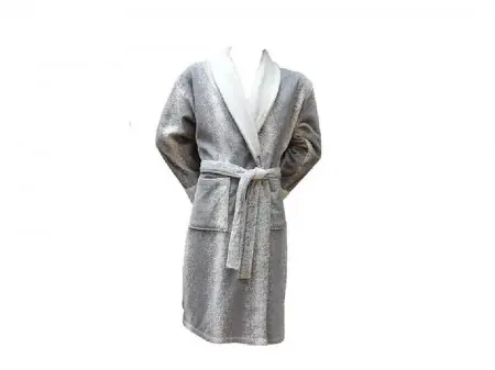 Doar azi Halat de Baie, Unisex, Flume Alb-Gri
