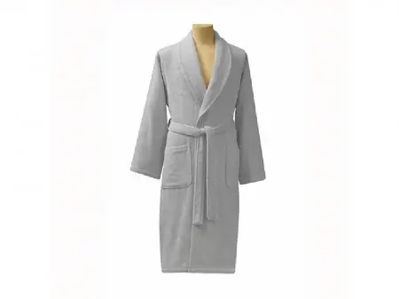 Halat de Baie, Unisex, Soft Gri, Diverse Marimi (Bumbac 100%) Retur ușor