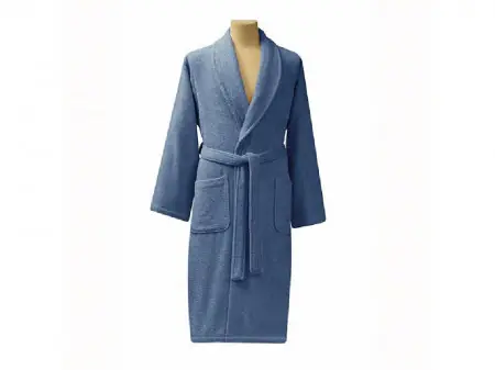 Halat de Baie, Unisex, Soft Albastru, Diverse Marimi (Bumbac 100%) Doar azi