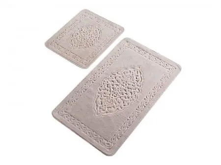 Super ofertă Set 2 Covorase de Baie Elite Vizon (Bumbac 100%)