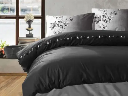 Ultima șansă Lenjerie 1 Persoana Daren Negru (Bumbac 100%)