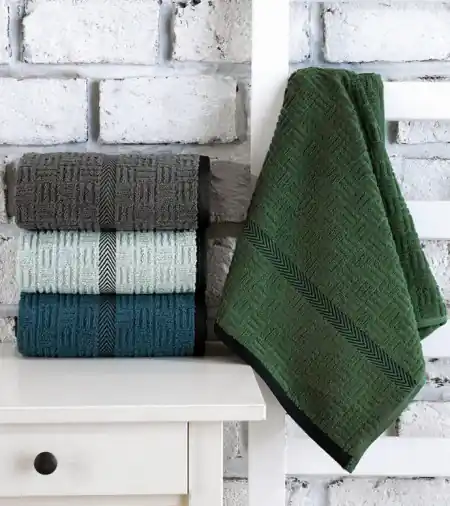 Set 4 Prosoape 50x90, Road Jacquard V2 (Bumbac 100%) Promoție