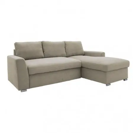 Coltar canapea extensibila colt stanga Belle bej 236x164x88cm Ofertă de sezon