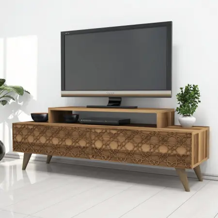 Comoda TV City - Walnut Comandă acum