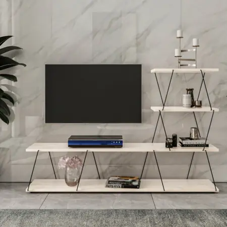 Bestseller Comoda TV Ilgaz - Alb