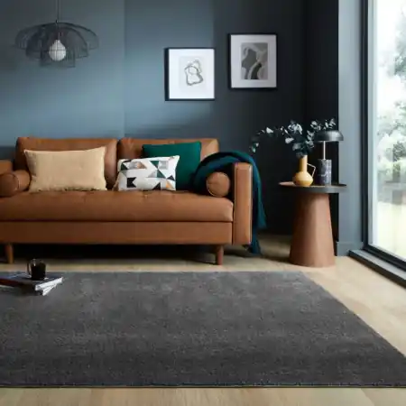 Disponibil imediat Covor Sheen Rug Gri Închis 200X290 cm, Flair Rugs