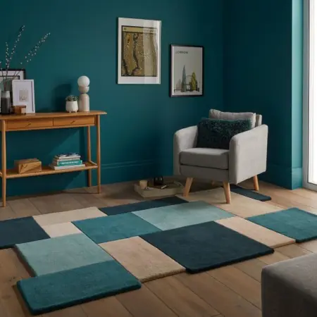 Preț redus Covor Collage Teal 150X240 cm, Flair Rugs