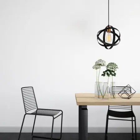 Chilipir Lustra Gezegen - 6101 Negru/Antic