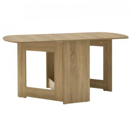 Masa Nadine extensibila culoare sonoma 160x80x76.5cm Ofertă de sezon