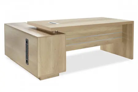 Super ofertă Birou executiv Minimal pe colt dreapta 200x170x75cm