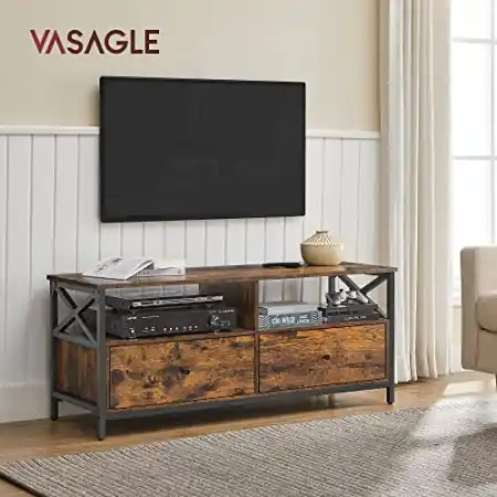 Comandă acum Comoda TV, Vasagle, Antic, 120x40x50 cm