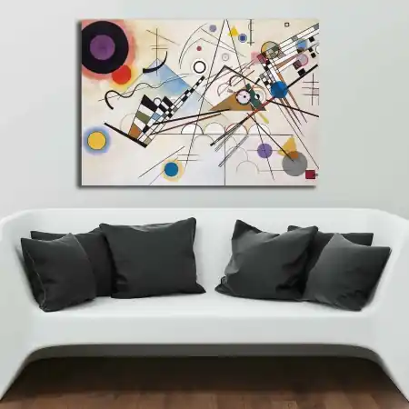 Tablou canvas KANDINSKY006 Multicolor 70x100 cm Preț promoțional